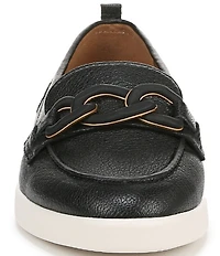 Naturalizer Kateri Leather Chain Link Ornament Loafers