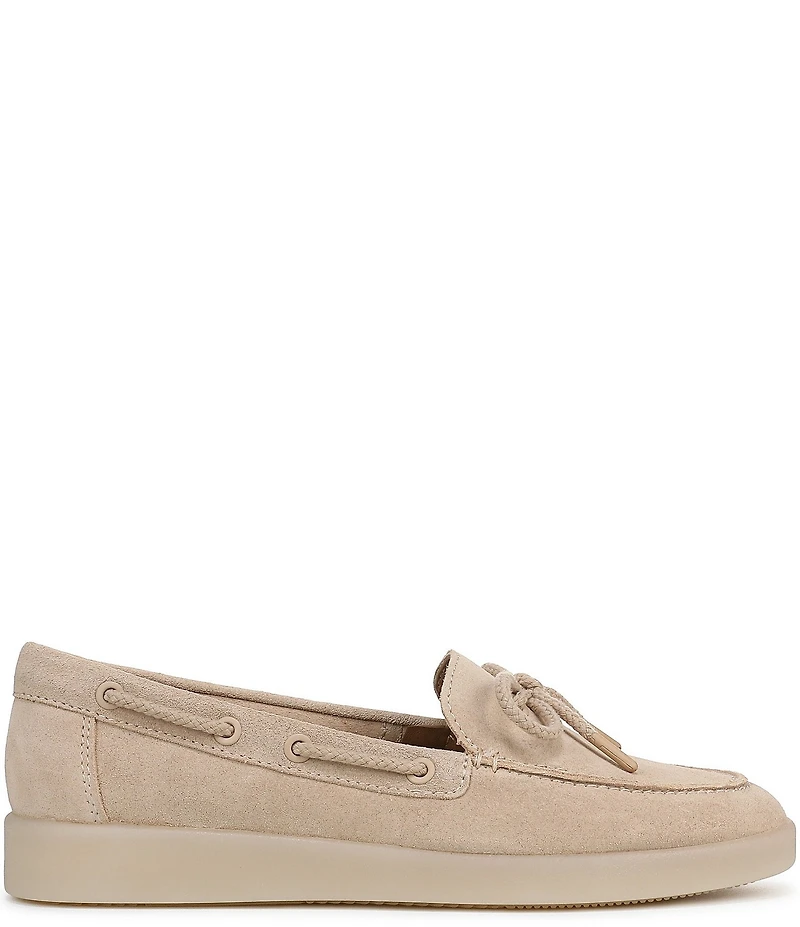 Naturalizer Keelboat Suede Bow Detail Boat Shoes