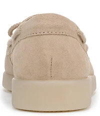 Naturalizer Keelboat Suede Bow Detail Boat Shoes
