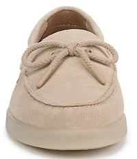 Naturalizer Keelboat Suede Bow Detail Boat Shoes
