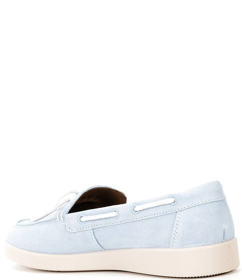 Naturalizer Keelboat Suede Bow Detail Boat Shoes