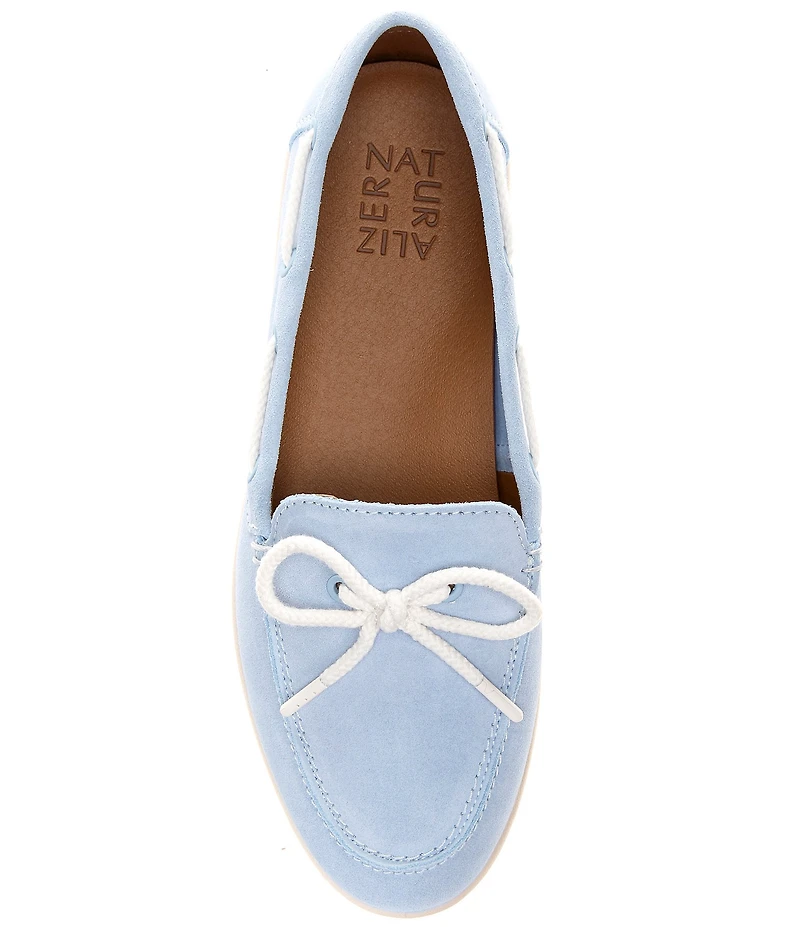 Naturalizer Keelboat Suede Bow Detail Boat Shoes