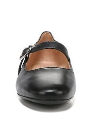 Naturalizer Kelly Leather Mary Jane Flats