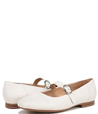 Naturalizer Kelly Leather Mary Jane Flats