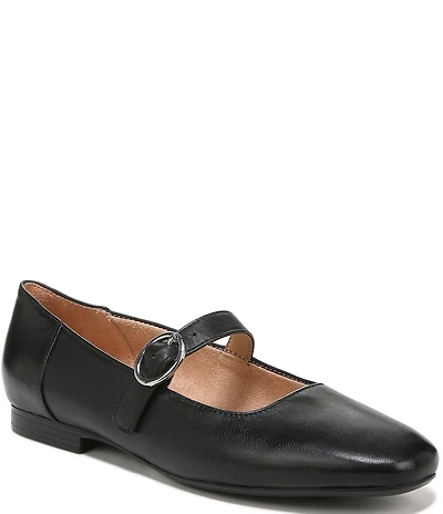 Naturalizer Kelly Leather Mary Jane Flats