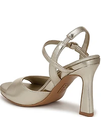Naturalizer Lala Leather Ankle Strap Sandals