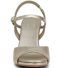 Naturalizer Lala Leather Ankle Strap Sandals