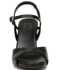 Naturalizer Lala Leather Ankle Strap Sandals