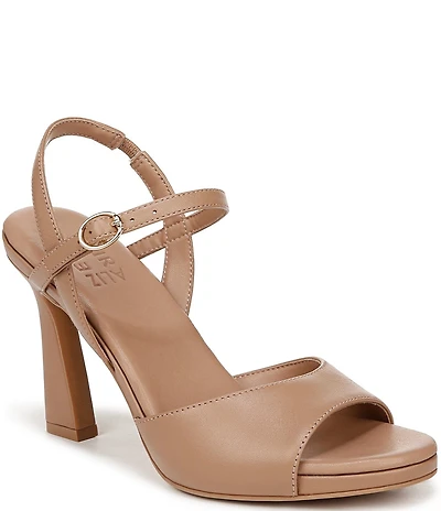 Naturalizer Lala Leather Ankle Strap Sandals