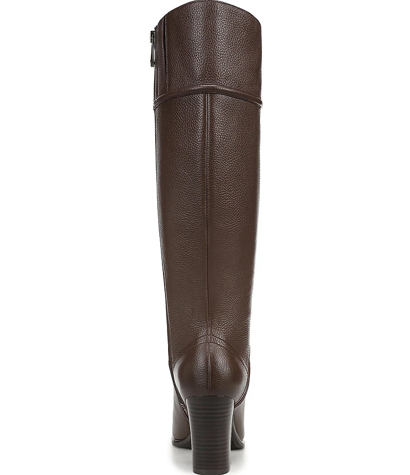 Naturalizer Lexa Textured Leather Knee High Boots