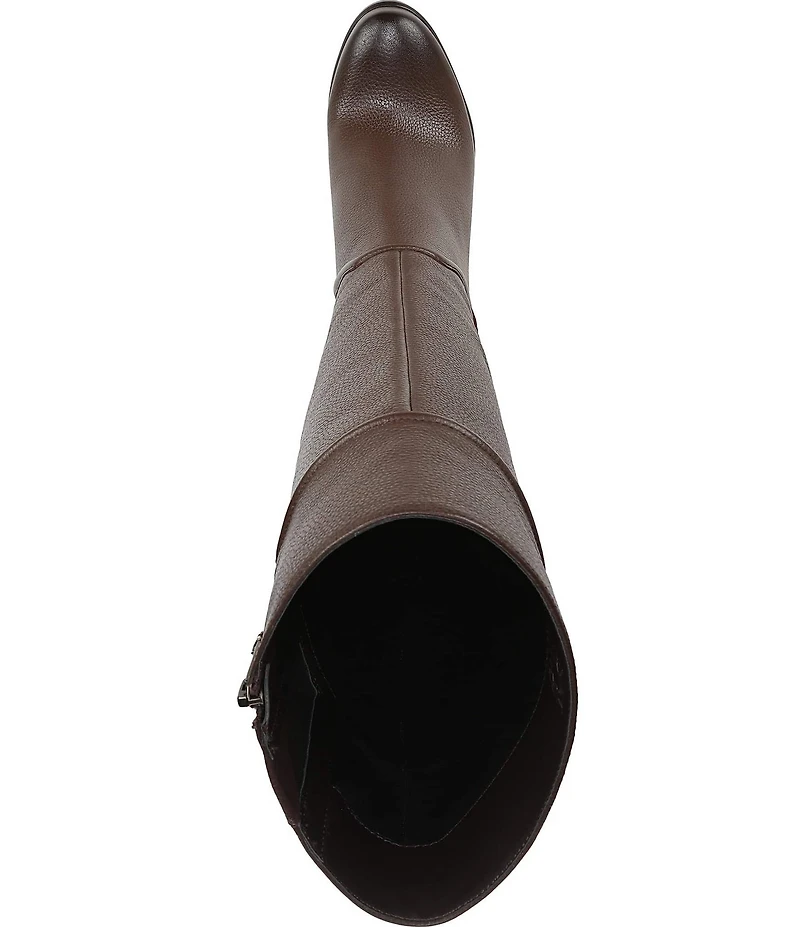 Naturalizer Lexa Textured Leather Knee High Boots