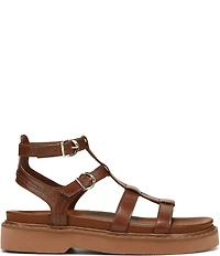 Naturalizer Lexie Leather Platform Gladiator Sandals