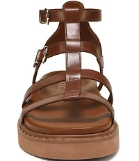 Naturalizer Lexie Leather Platform Gladiator Sandals