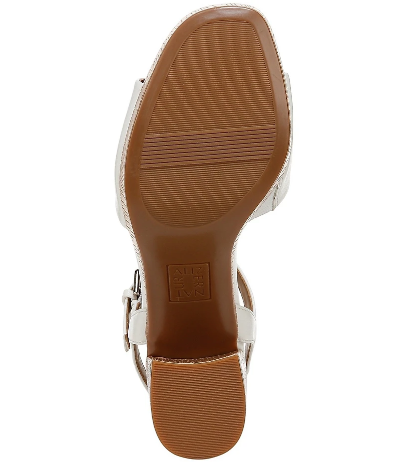 Naturalizer Lilly Ankle Strap Platform Dress Sandals