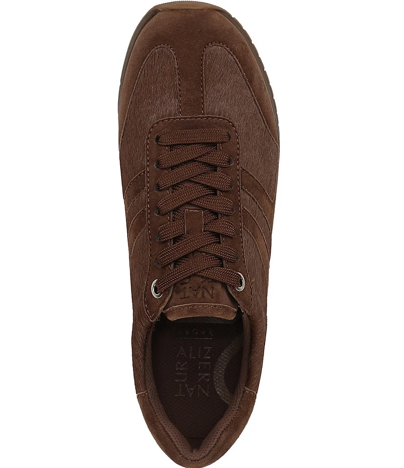 Naturalizer Lorena Brama Hair and Suede Sneakers