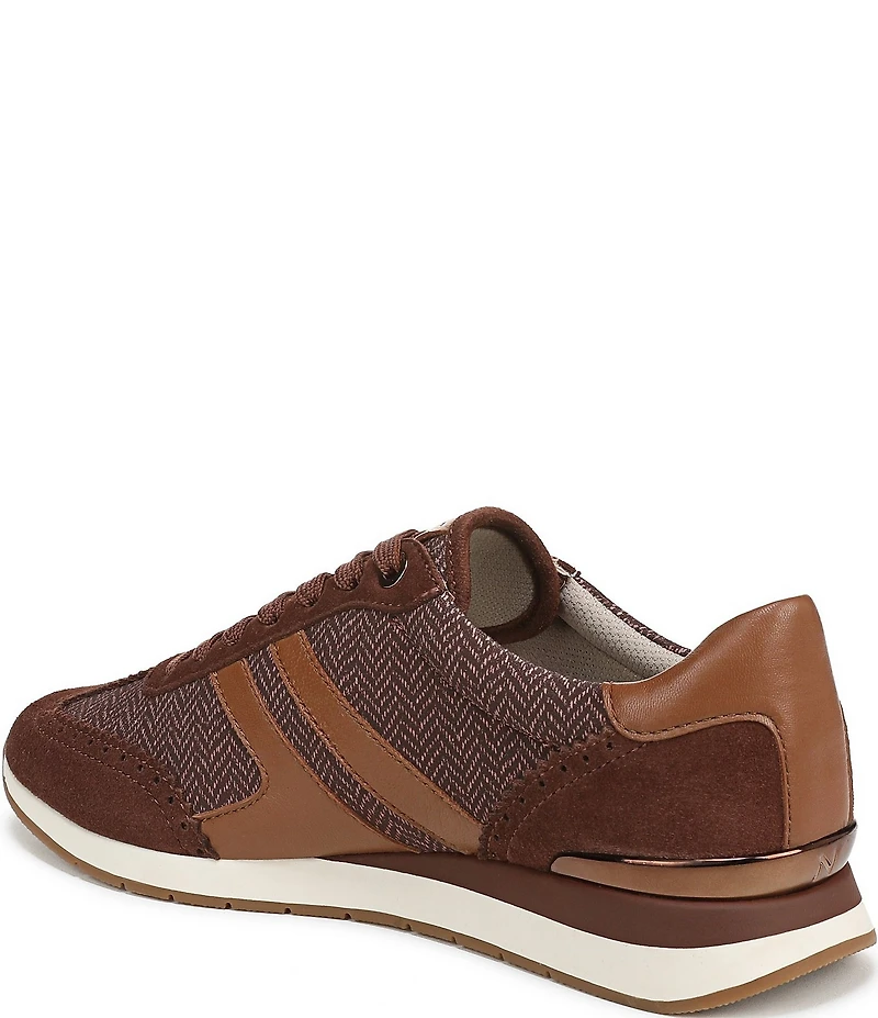 Naturalizer Lorena Herringbone Lace Up Sneakers