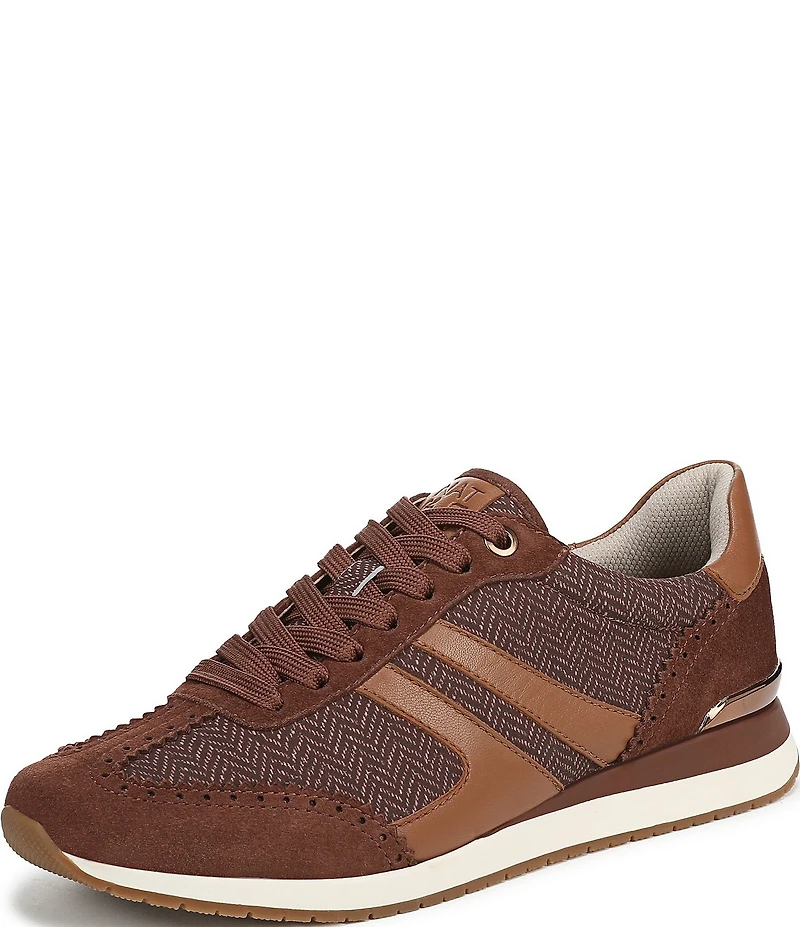 Naturalizer Lorena Herringbone Lace Up Sneakers