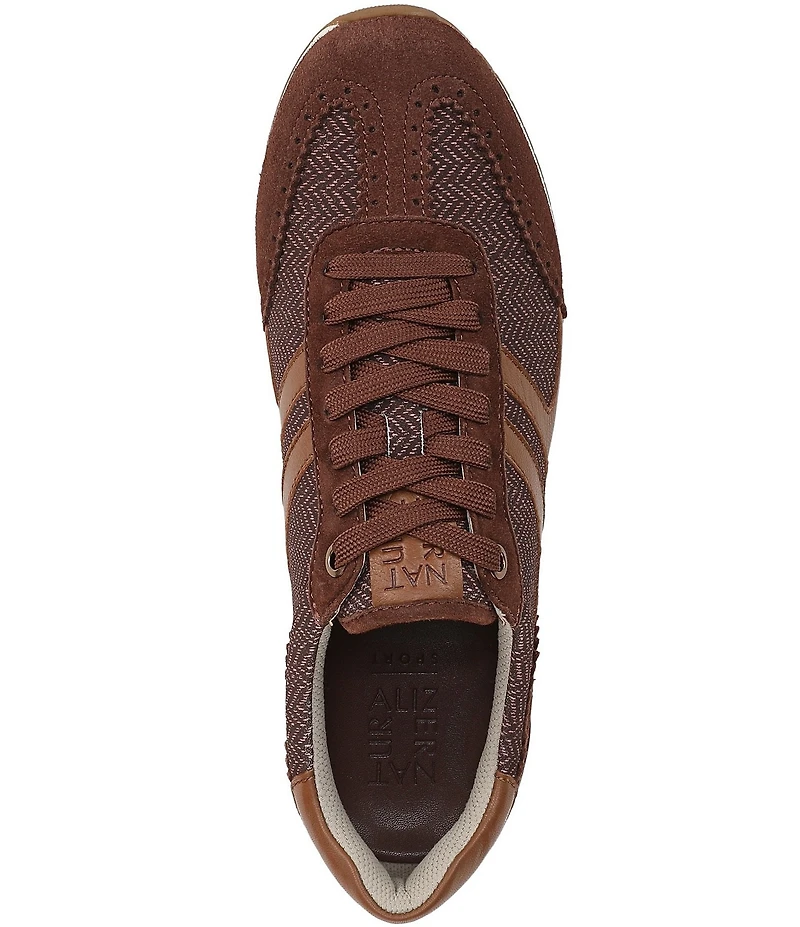 Naturalizer Lorena Herringbone Lace Up Sneakers
