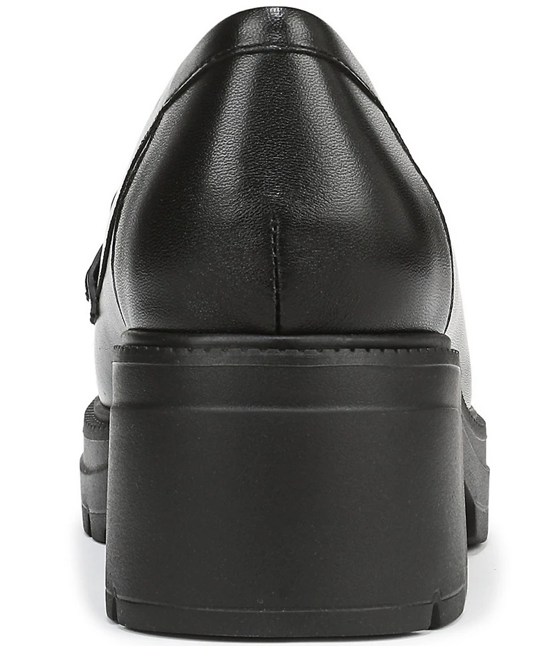 Naturalizer Lumos Leather Lug Sole Penny Loafer Pumps