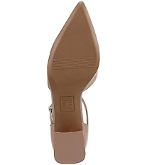 Naturalizer Maddox Leather Ankle Wrap Pumps