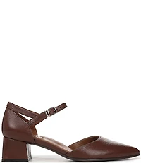 Naturalizer Maddox Leather Ankle Wrap Pumps