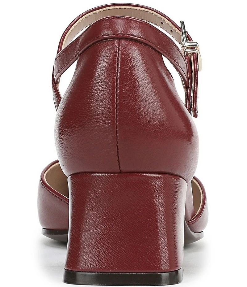 Naturalizer Maddox Leather Ankle Wrap Pumps