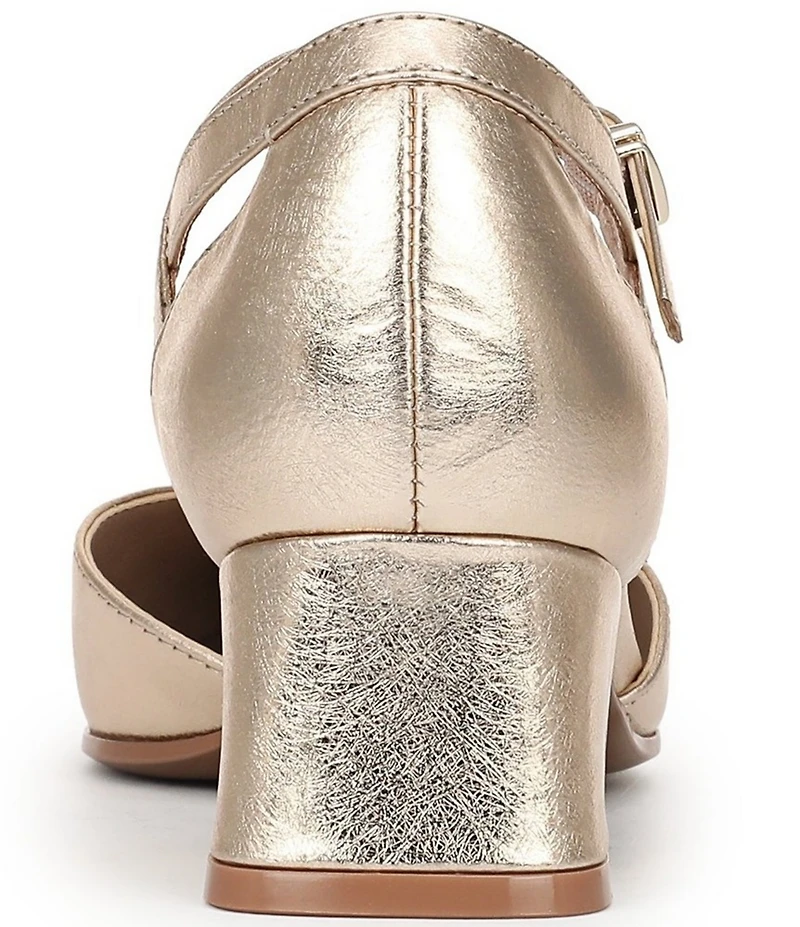 Naturalizer Maddox Leather Ankle Wrap Pumps