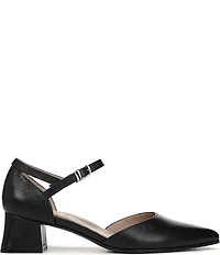 Naturalizer Maddox Leather Ankle Wrap Pumps