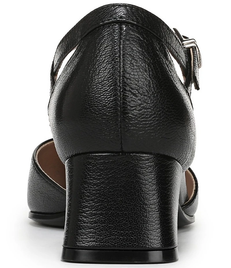 Naturalizer Maddox Leather Ankle Wrap Pumps