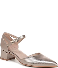 Naturalizer Maddox Leather Ankle Wrap Pumps