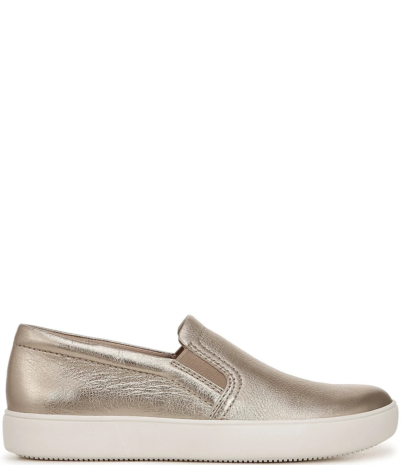 Naturalizer Marianne Slip On Metallic Leather Sneakers