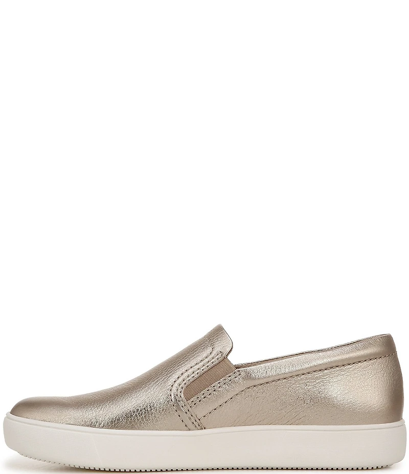 Naturalizer Marianne Slip On Metallic Leather Sneakers