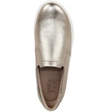 Naturalizer Marianne Slip On Metallic Leather Sneakers