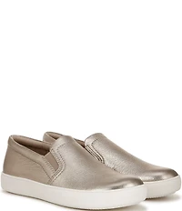 Naturalizer Marianne Slip On Metallic Leather Sneakers