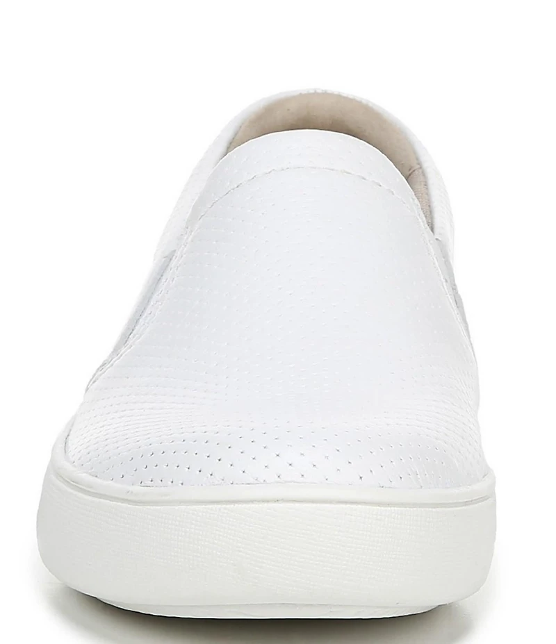 Naturalizer Marianne Perforated Leather Slip On Sneakers