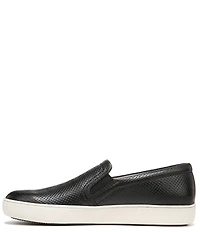 Naturalizer Marianne Perforated Leather Slip On Sneakers