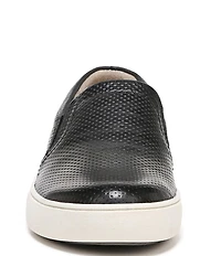 Naturalizer Marianne Perforated Leather Slip On Sneakers
