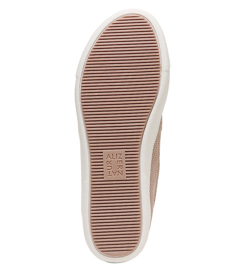 Naturalizer Marianne Perforated Leather Slip On Sneakers