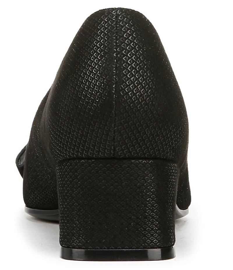 Naturalizer Mavis Glossy Suede Bow Pumps