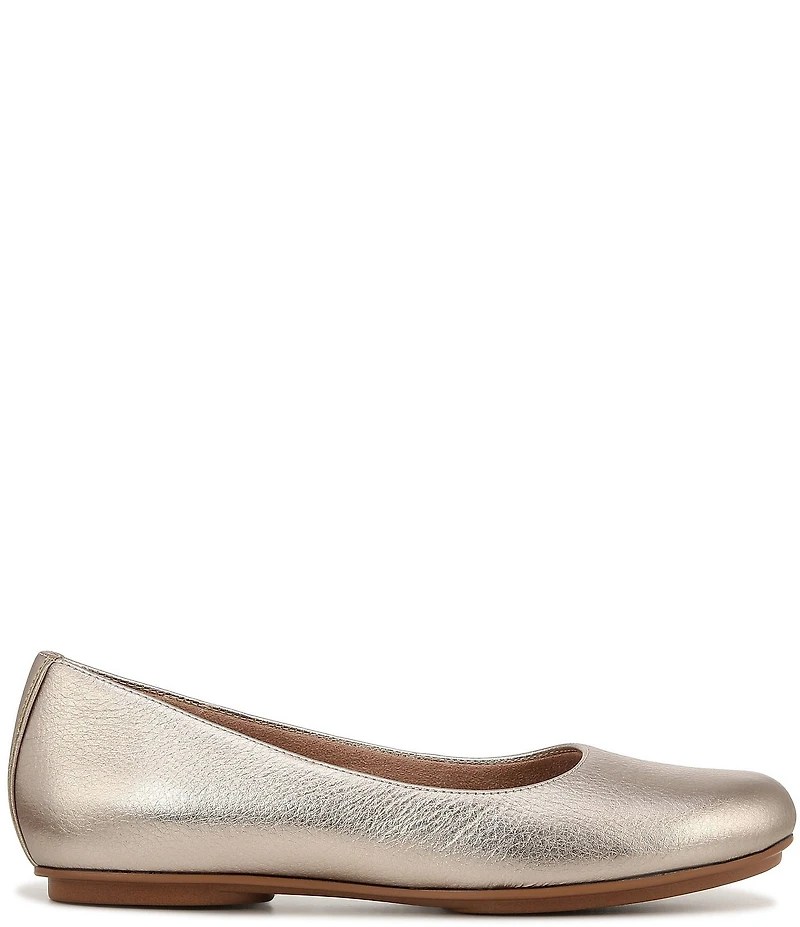 Naturalizer Maxwell Tumbled Leather Ballet Flats