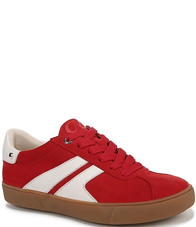 Naturalizer Medina Nubuck Gum Sole Lace Up Sneakers