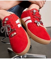 Naturalizer Medina Nubuck Gum Sole Lace Up Sneakers