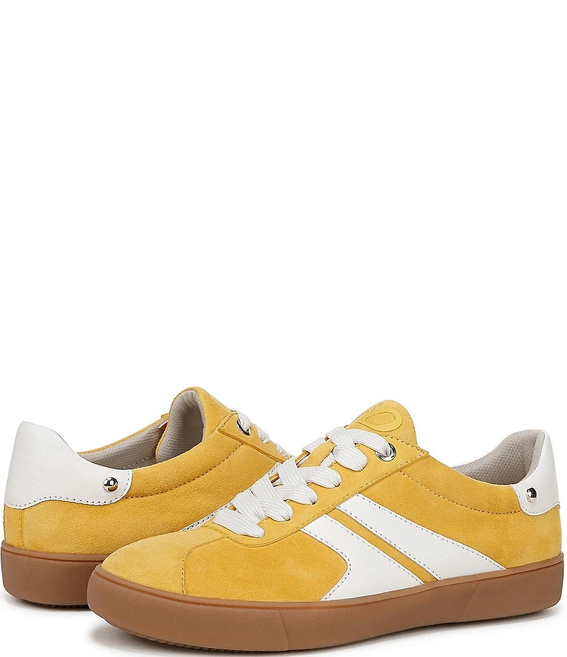 Naturalizer Medina Nubuck Gum Sole Lace Up Sneakers