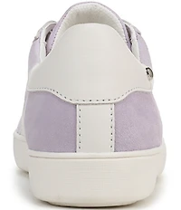 Naturalizer Medina Suede Gum Sole Lace Up Sneakers