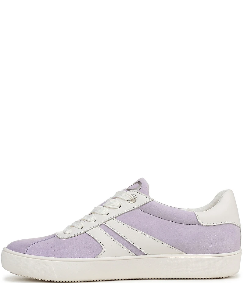 Naturalizer Medina Suede Gum Sole Lace Up Sneakers