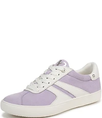 Naturalizer Medina Suede Gum Sole Lace Up Sneakers