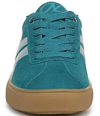 Naturalizer Medina Suede Gum Sole Lace Up Sneakers