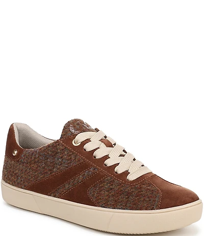 Naturalizer Medina Plaid Lace Up Sneakers