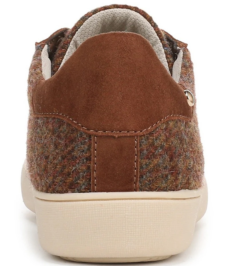 Naturalizer Medina Plaid Lace Up Sneakers