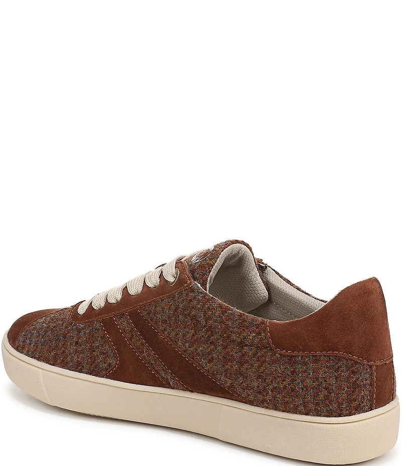 Naturalizer Medina Plaid Lace Up Sneakers